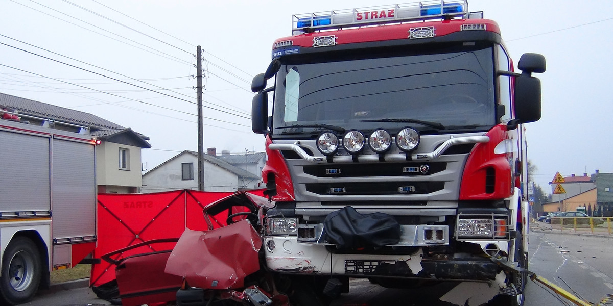 Tragiczny wypadek w Brześcach