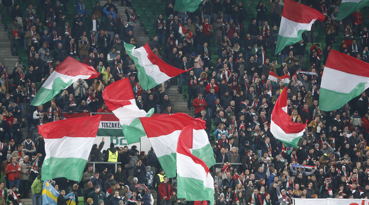 A szlovákok kétezer belépőt biztosítottak a magyaroknak – ennél sokkal
többen akarnak szurkolni a csapatnak Nagyszom
baton /Fotó: Fuszek Gábor