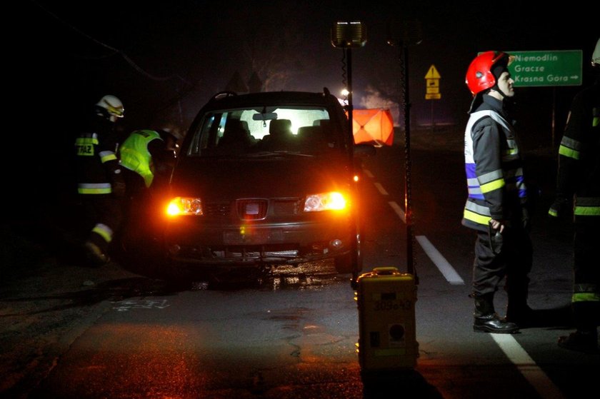 Wypadek w Krasnej Górze