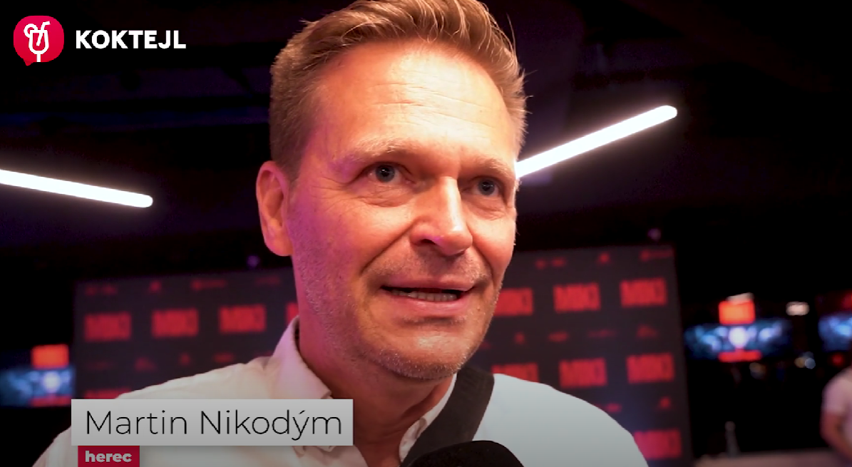 Martin Nikodým na premiére filmu MIKI.