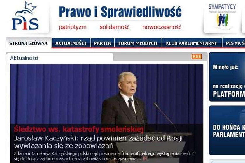 PiS skończył żałobę na...