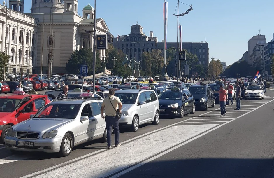 Blokada na Trgu Nikole Pašića