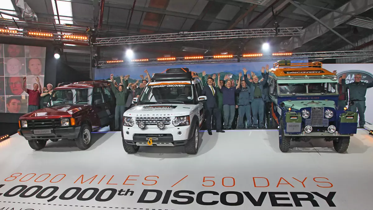 Wielka podróż Land Rovera Discovery