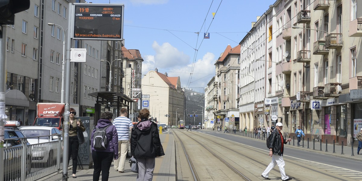 Awaria torowiska we Wrocławiu