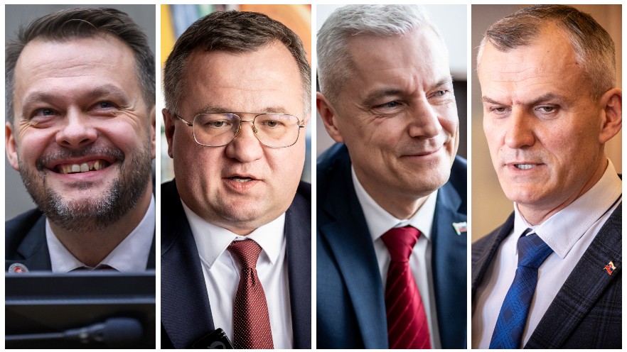 Samuel Migaľ, Radomír Šalitroš, Ján Ferenčák a Roman Malatinec