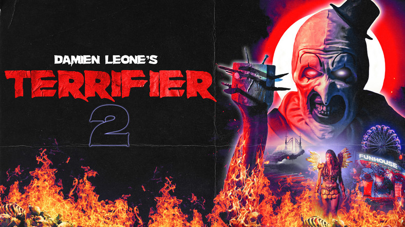 Grafika promująca film "Terrifier 2"