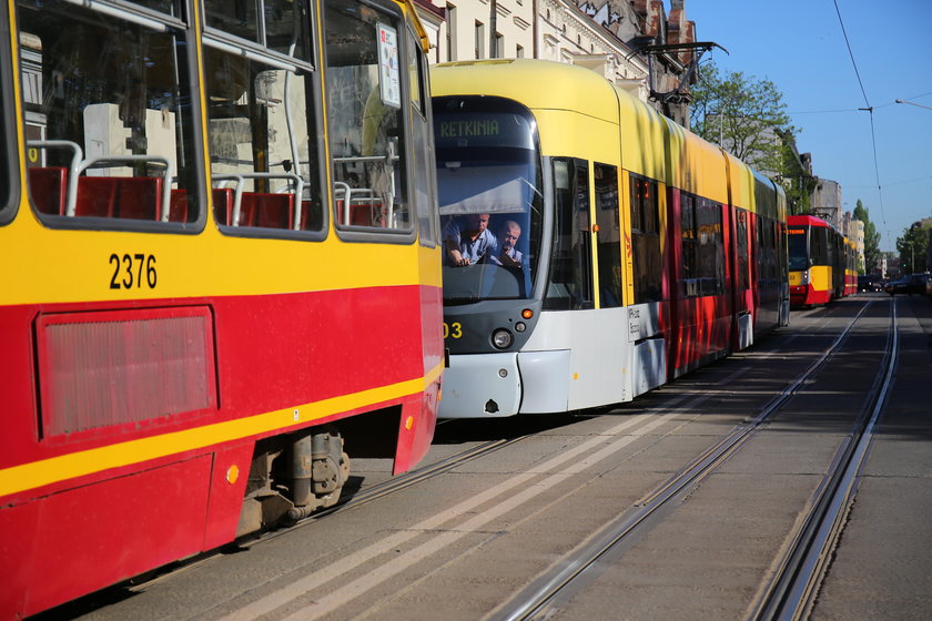 Stłuczka na Gdańskiej. Tramwaj zderzył się z autem