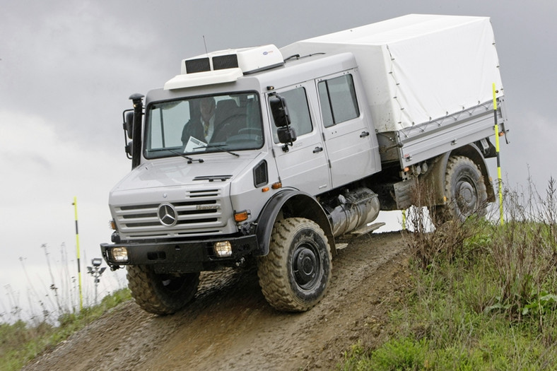 Mercedes Unimog to najlepsza terenówka świata