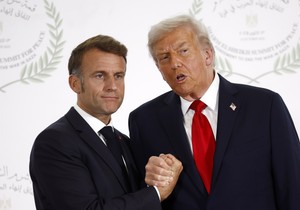 Emanuel Makron, Donald Tramp