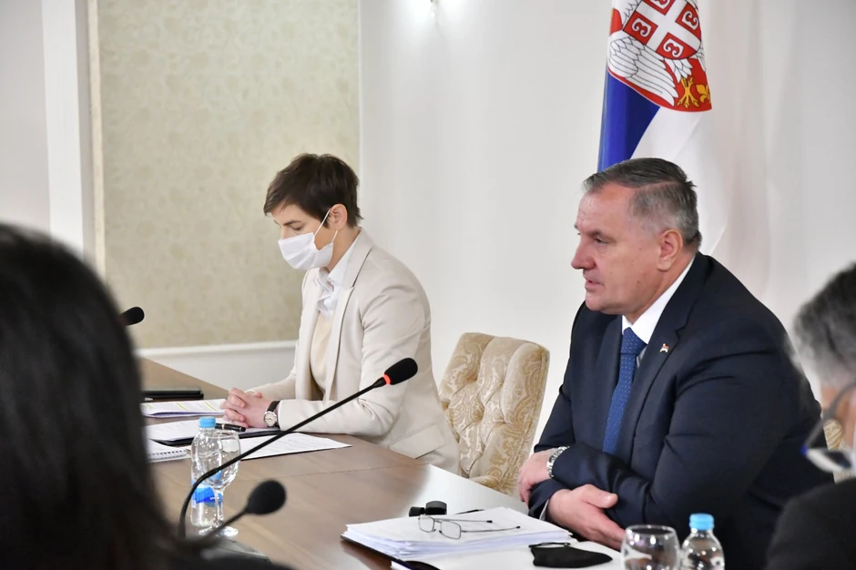 Ana Brnabić i Radovan Višković