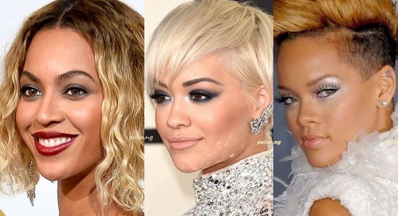 Beyonce, Rita Ora, Rihanna