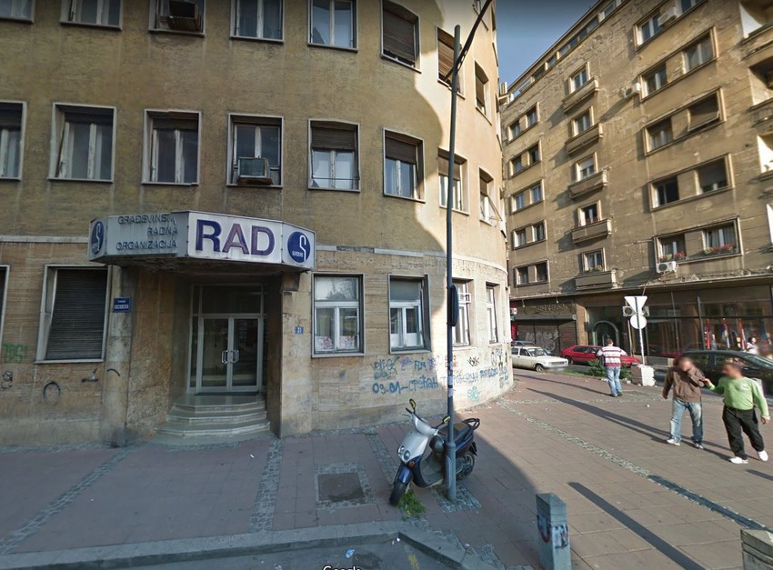Zgrada "Rada" u Kosovskoj ulici