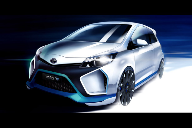 Szalone dzieło inżynierów Toyoty! Yaris Hybrid-R concept. Zobacz zdjęcia