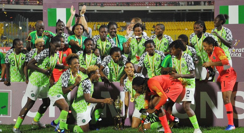 The Super Falcons of Nigeria 