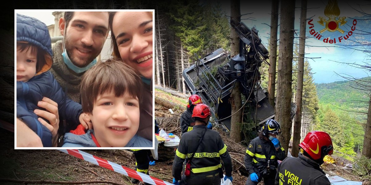 5-letni Eitan jest jedynym ocalałym z katastrofy kolejki górskiej. Stracił rodziców, rodzeństwo i dziadków.