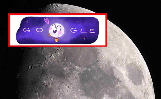 Nowy Google Doodle na cześć pierwszego lądowania na biegunie południowym księżyca. Animacja jest urocza