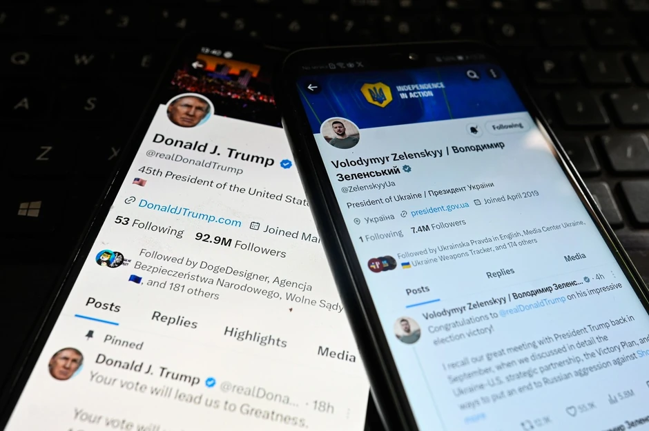 Donald Tramp i Volodimir Zelenski