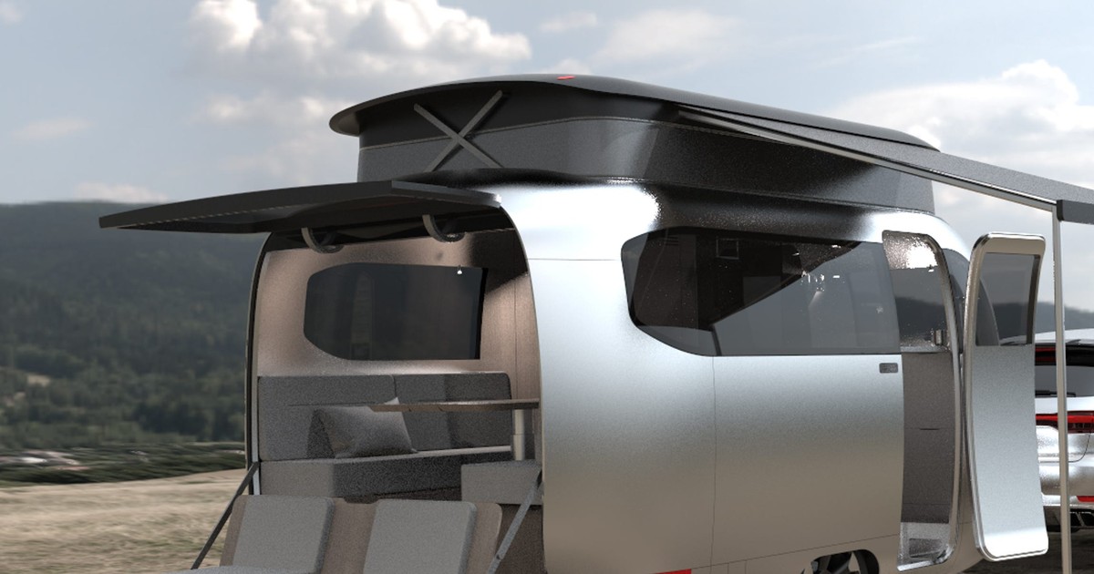 Airstream and Porsche have unveiled a sleek and modern concept RV that ...