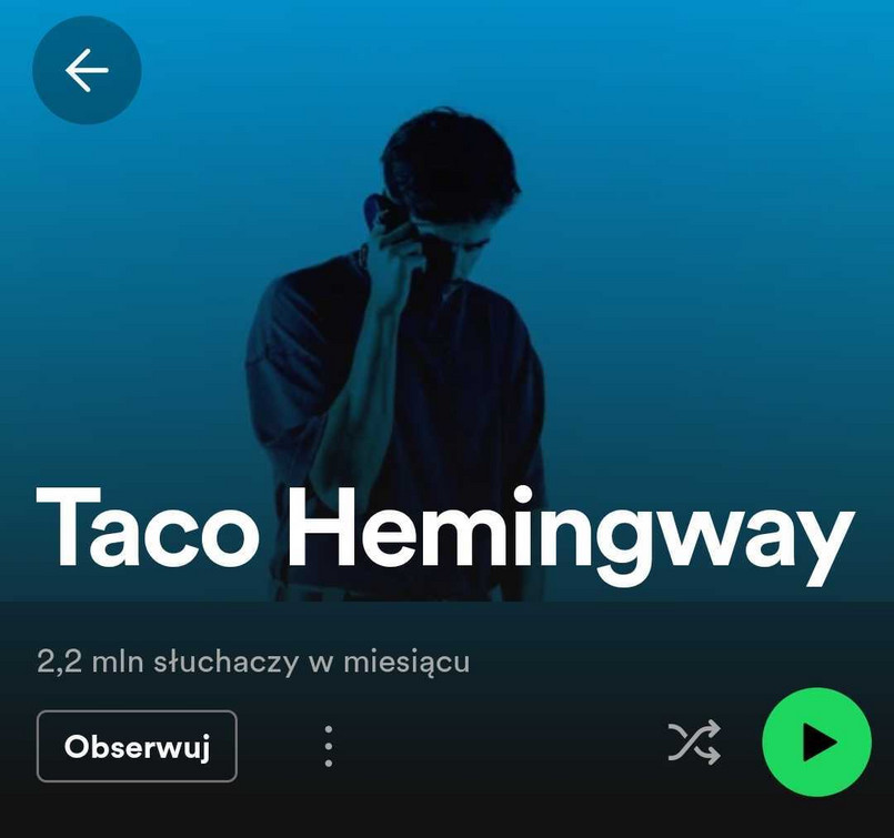 Taco Hemingway pobił rekord