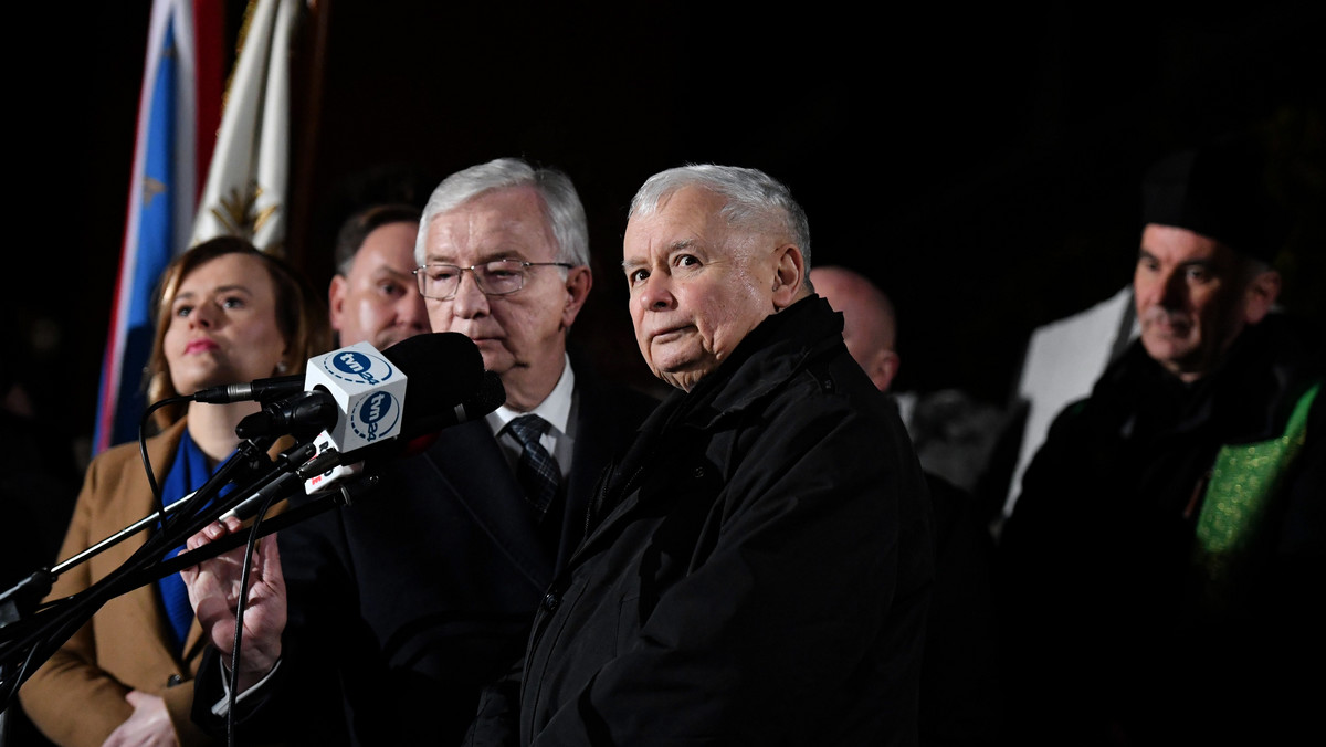 Kaczyński w Starachowicach. "Nowy zamach na suwerenność"