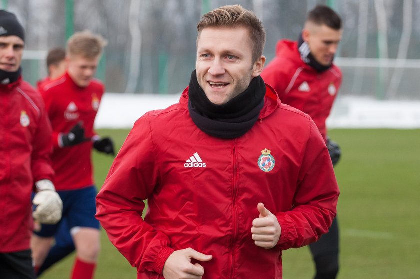 Pilka nozna. Ekstraklasa. Wisla Krakow. Trening. 09.01.2019