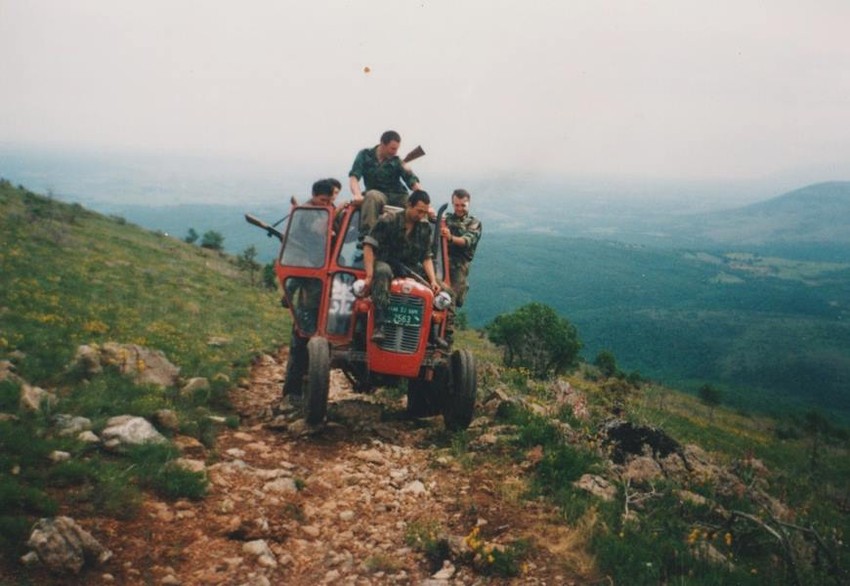 Na položaju na granici sa Albanijom