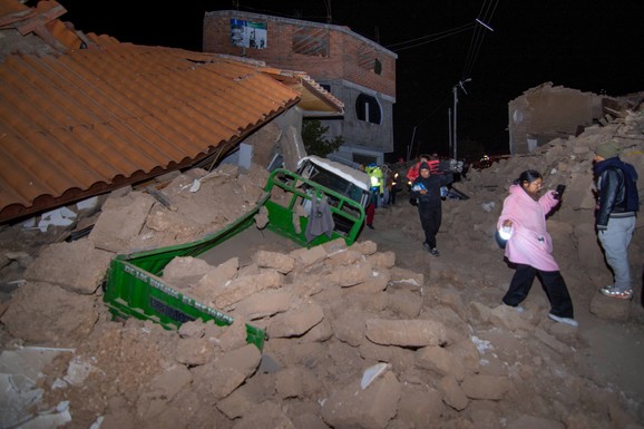 NAJMANJE PET MRTVIH, DESETINE KUĆA SRUŠENE Stravičan zemljotres pogodio Peru: Ljudi u panici bežali iz domova