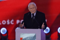 Prezes PiS Jarosław Kaczyński