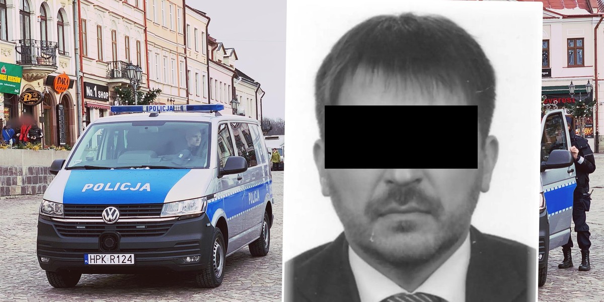 Lekarz Krzysztof P. był ścigany przez policjantów z Rzeszowa.