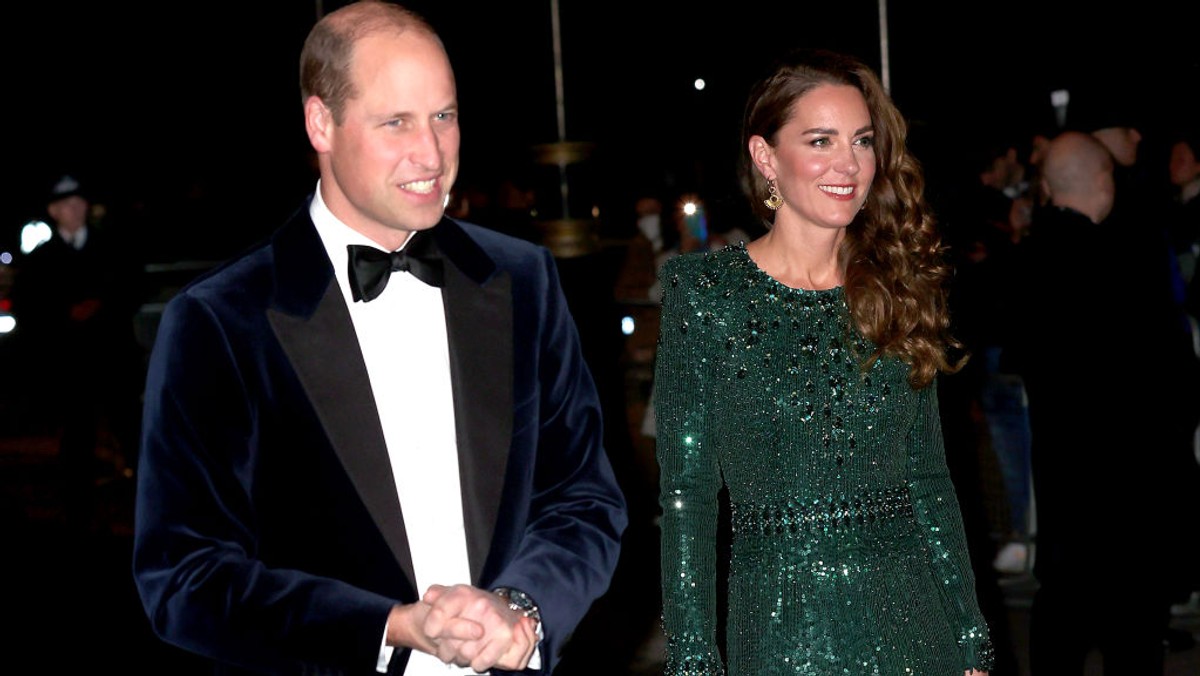 Kate Middleton i książę William w Royal Albert Hall