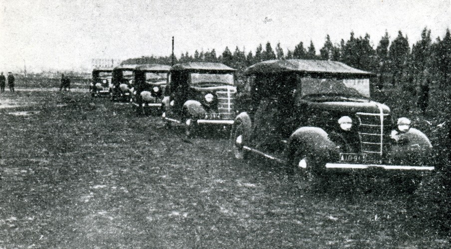 Uterenowione Chevrolety zbudowane w Warszawskiej montowni w latach 1938 - 1939 na specjalne zamówienia Policji Państwowej i Korpusu Ochrony Pogranicza