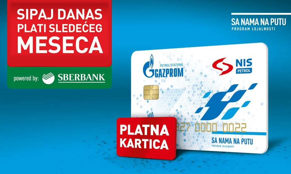 Platnu kartica „Sa nama na putu“