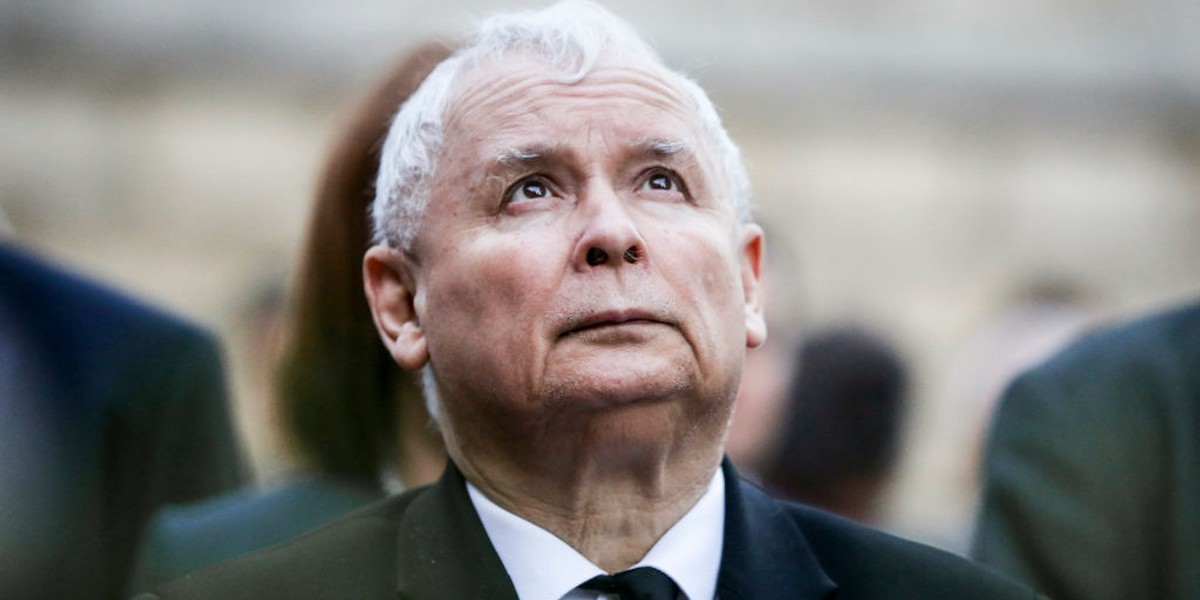 Jarosław Kaczyński, prezes PiS. Jego partia przejęła władzę w Polsce po wyborach parlamentarnych przeprowadzonych jesienią 2015 r. 