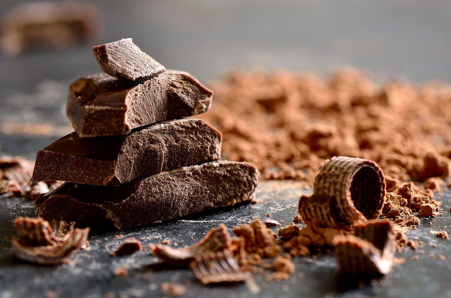Duże ilości magnezu znajdują się również w czekoladzie