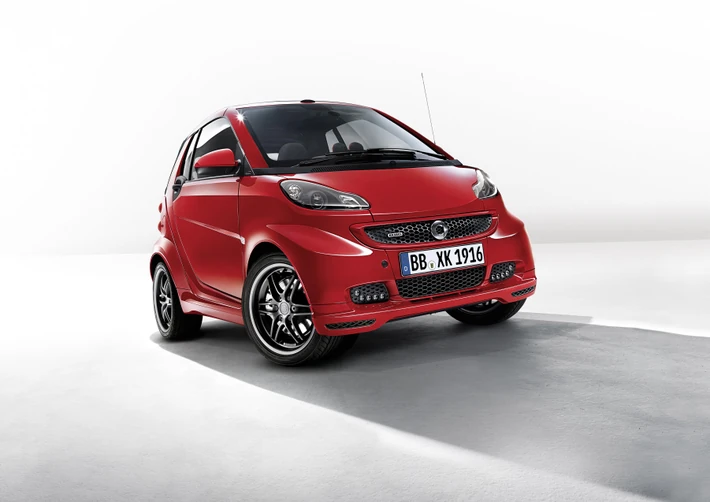 smart BRABUS Xclusive red edition