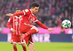 Liga niemiecka: Lewandowski po raz piąty w jedenastce kolejki 'Kickera'