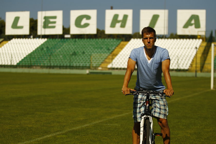 Marcin Pietrowski jest zapalonym rowerzystą