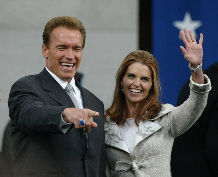 Arnold Schwarzenegger i Maria Shrive