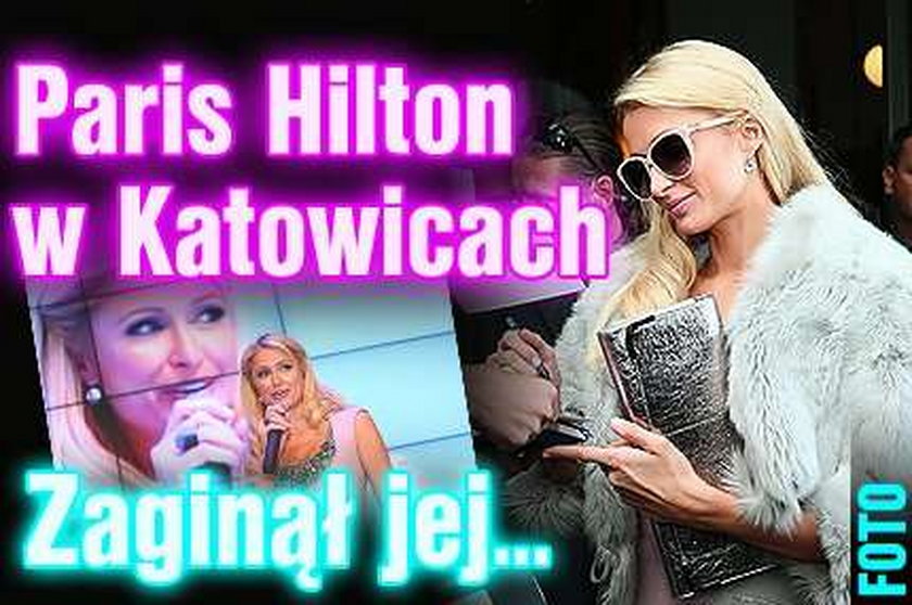 Paris Hilton w Katowicach. Zaginął jej bagaż i przez to... FOTO