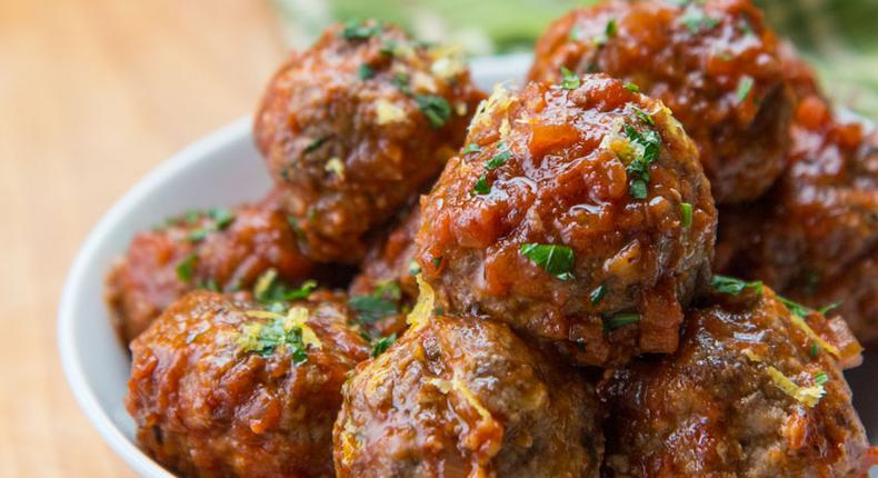 Turkey meatballs