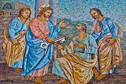 Apokalipsa Piotra - Jezus straszy piekłem (na zdjęciu mozaika w Bazylice św. Piotra)