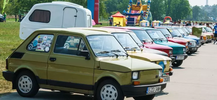 500 małych Fiatów w Krakowie