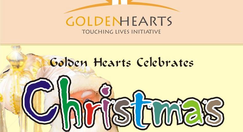 Golden heart celebrates Christmas with special kids