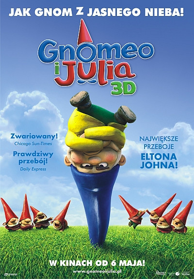"Gnomeo i Julia" - plakat