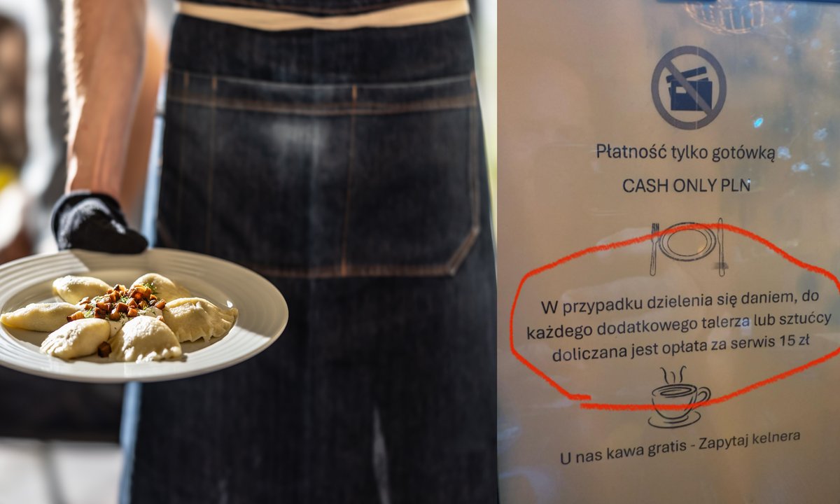 Opłata za dodatkowy talerz wywołała burzę w sieci. Teraz właściciel restauracji się tłumaczy
