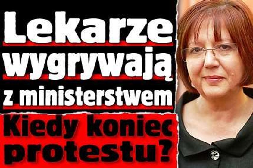 Lekarze wygrywają z ministerstwem. A pacjenci cierpią!