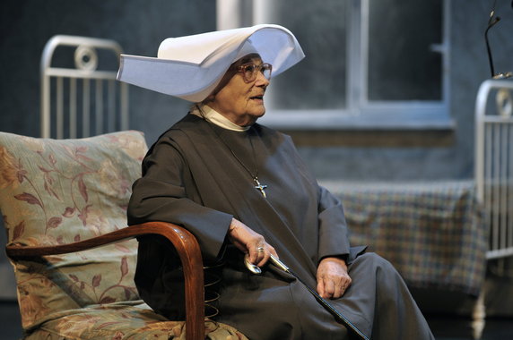 Barbara Horawianka w spektaklu "Chłopcy" w Teatrze Polonia (2016)