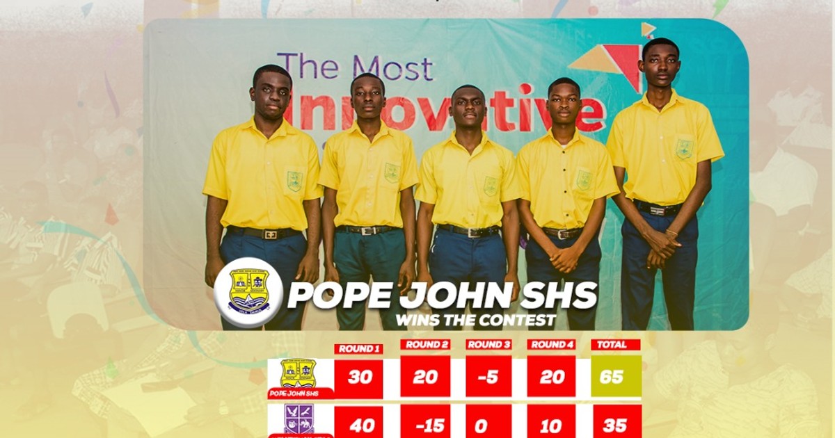 Senior Sharks Season 5 Pope John's SHS vs Mfantsiman Girl's SHS