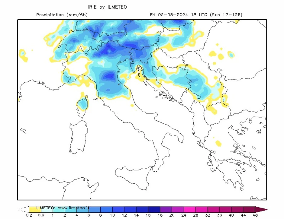 U petak popodne postoji šansa za osveženje uz kišu i pljuskove