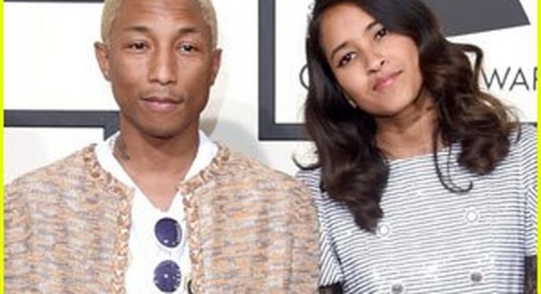 Pharell Williams and Helen Lasichanh